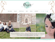 Tablet Screenshot of klassic-photography.com